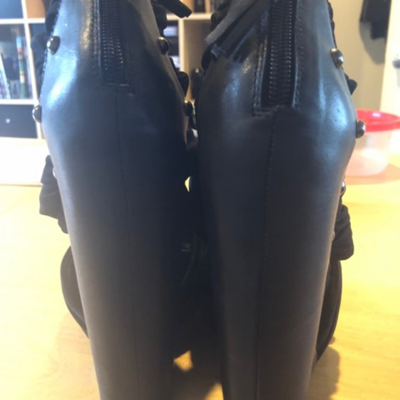 Senso Ruzac Platform Wedge Heels - Black - Picture 6 of 6